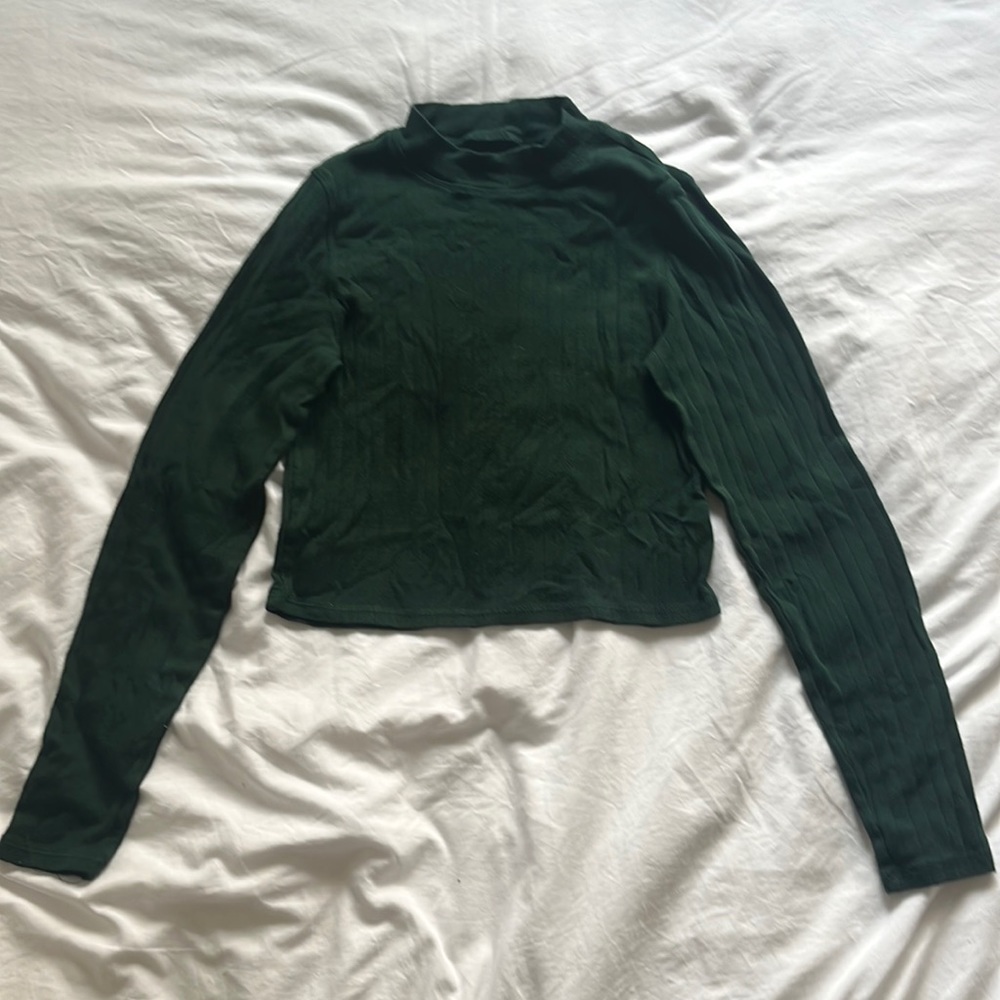 American eagle green long sleeve